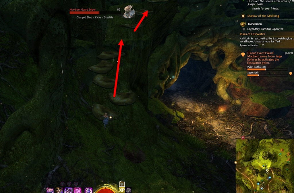 GW2 Lastgear Standing Hero Point (Need first mount from addon