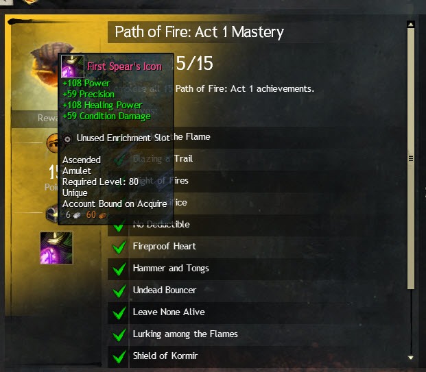 Path Of Fire Act 1 Story Achievements Guide Dulfy Reborn Path Of Fire Act 1 Story Achievements Guide Dulfy Reborn